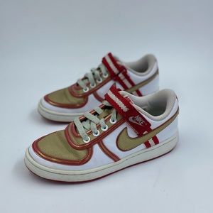 Nike US 5.5 Vandal Sneakers White Tweed Ice Cream Effa Manley 312492-121